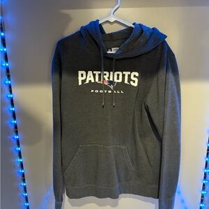 NFL Gray Sweater Patriots Design